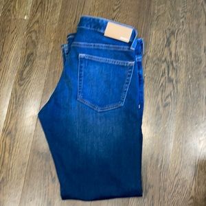 Bonobos Downtime Jeans 31"x 30" in Dark Sea Wash and Slim